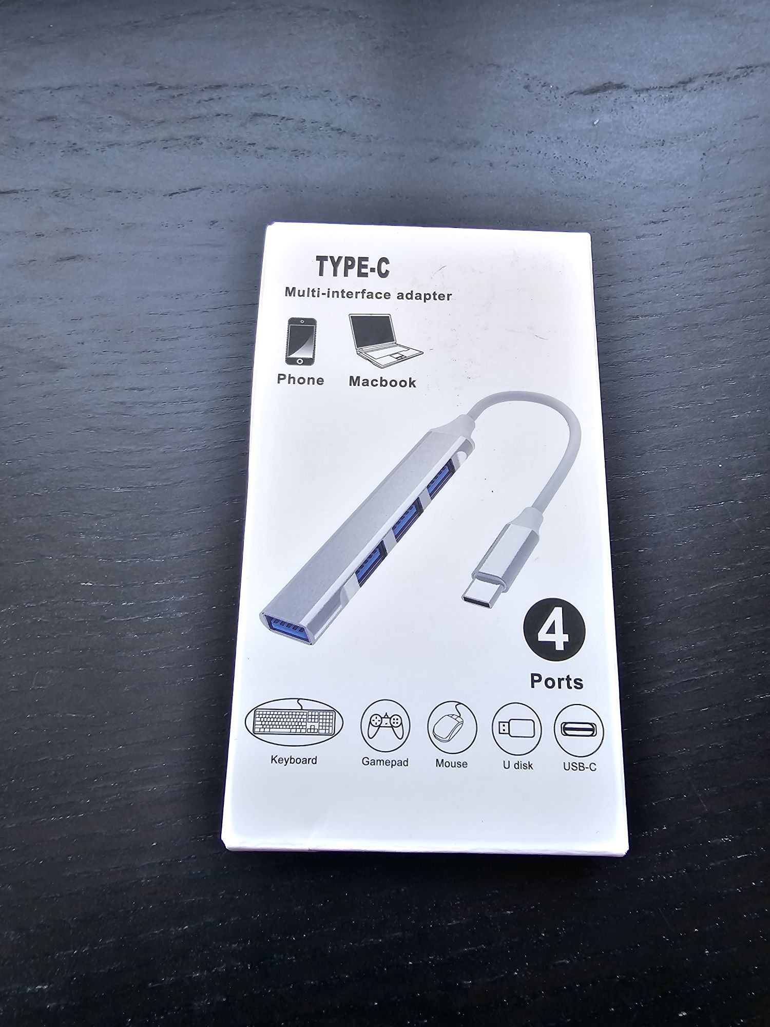 Hub USB para USB type C