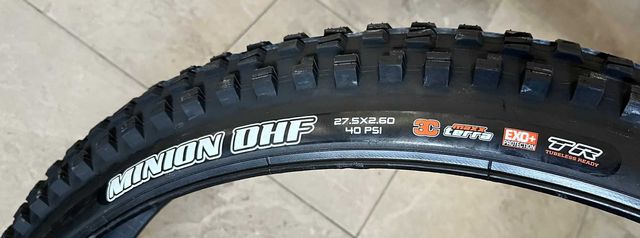 2 x Maxxis Minion DHF 27,5x2,60" WT EXO+ TR 3C MaxxTerra enduro ebike