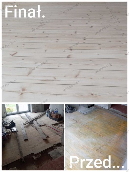 Cyklinowanie parkietów i schodów