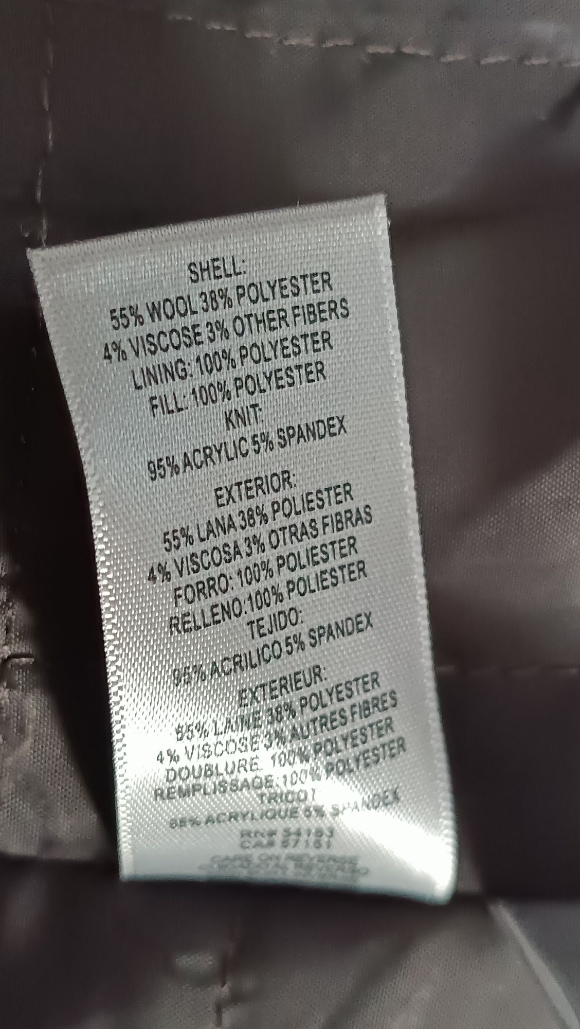 Płaszcz zimowy męski Reaction Kenneth Cole roz XL