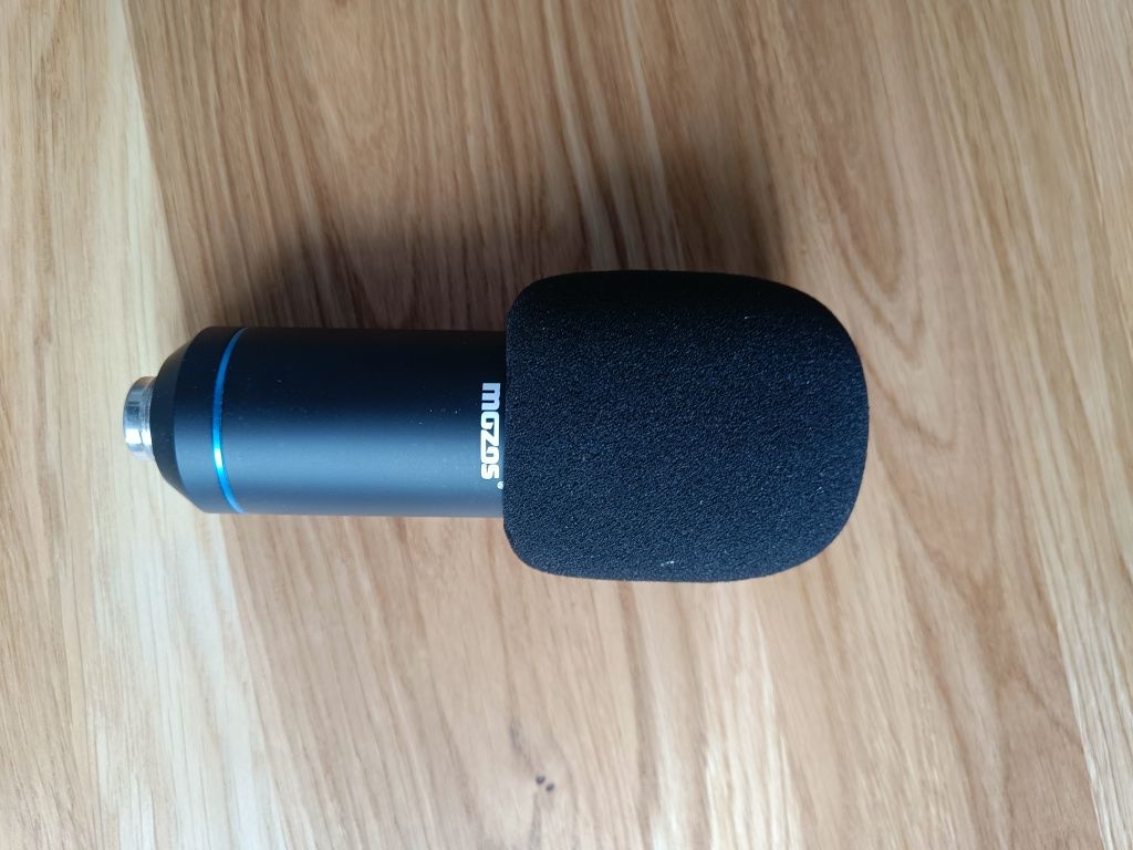 Mikrofon MOZOS MKIT-700Pro V2 ze statyw MOZOS SB38 Silver
