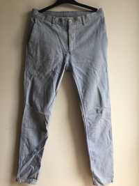 spodnie zara 40 chino slim