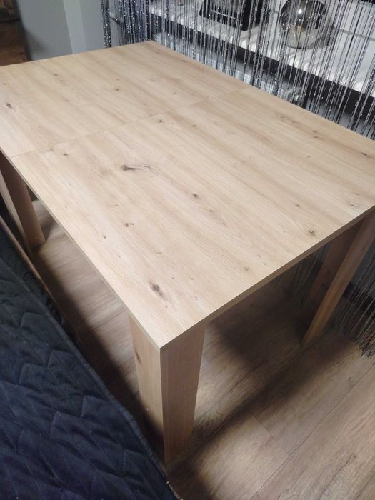 Stół rozkładany 80x120/160 dąb sonoma