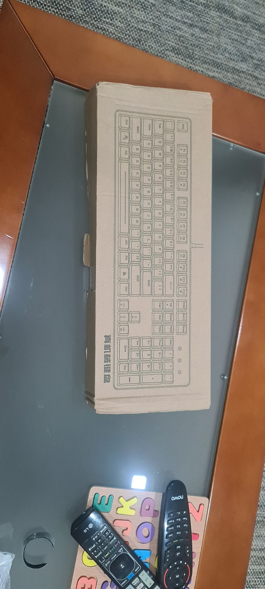 Teclado gamer mecânico com iluminaçao