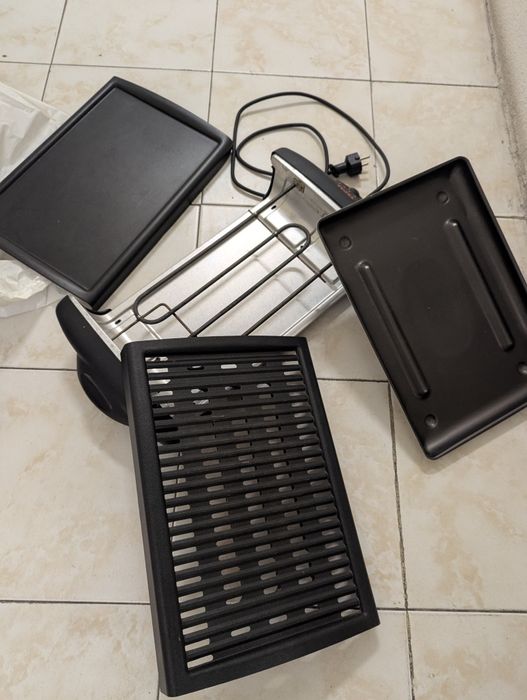Grelhador elétrico da TEFAL como NOVO