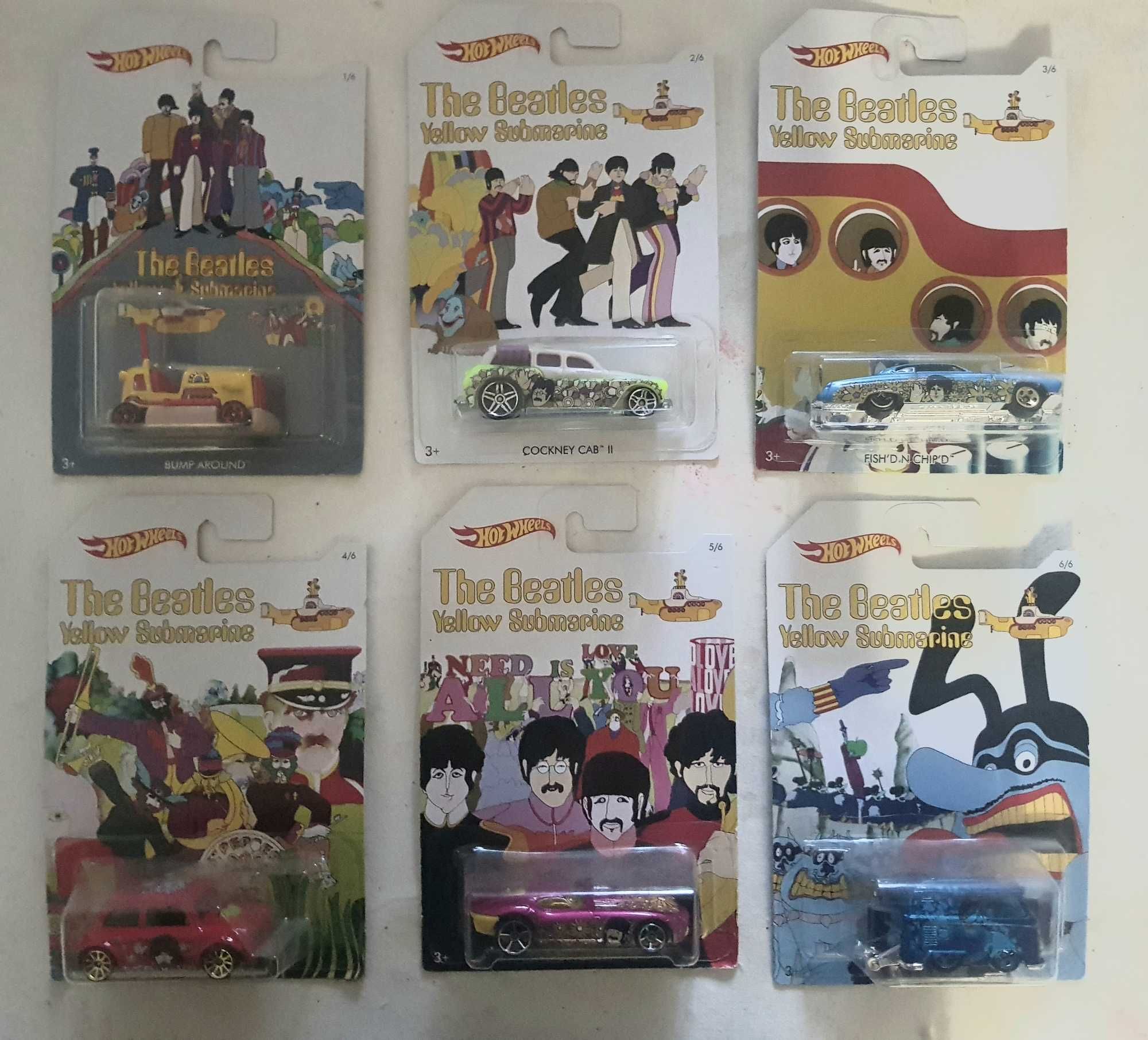 Carros Hot Wheels - conjuntos de edições limitadas