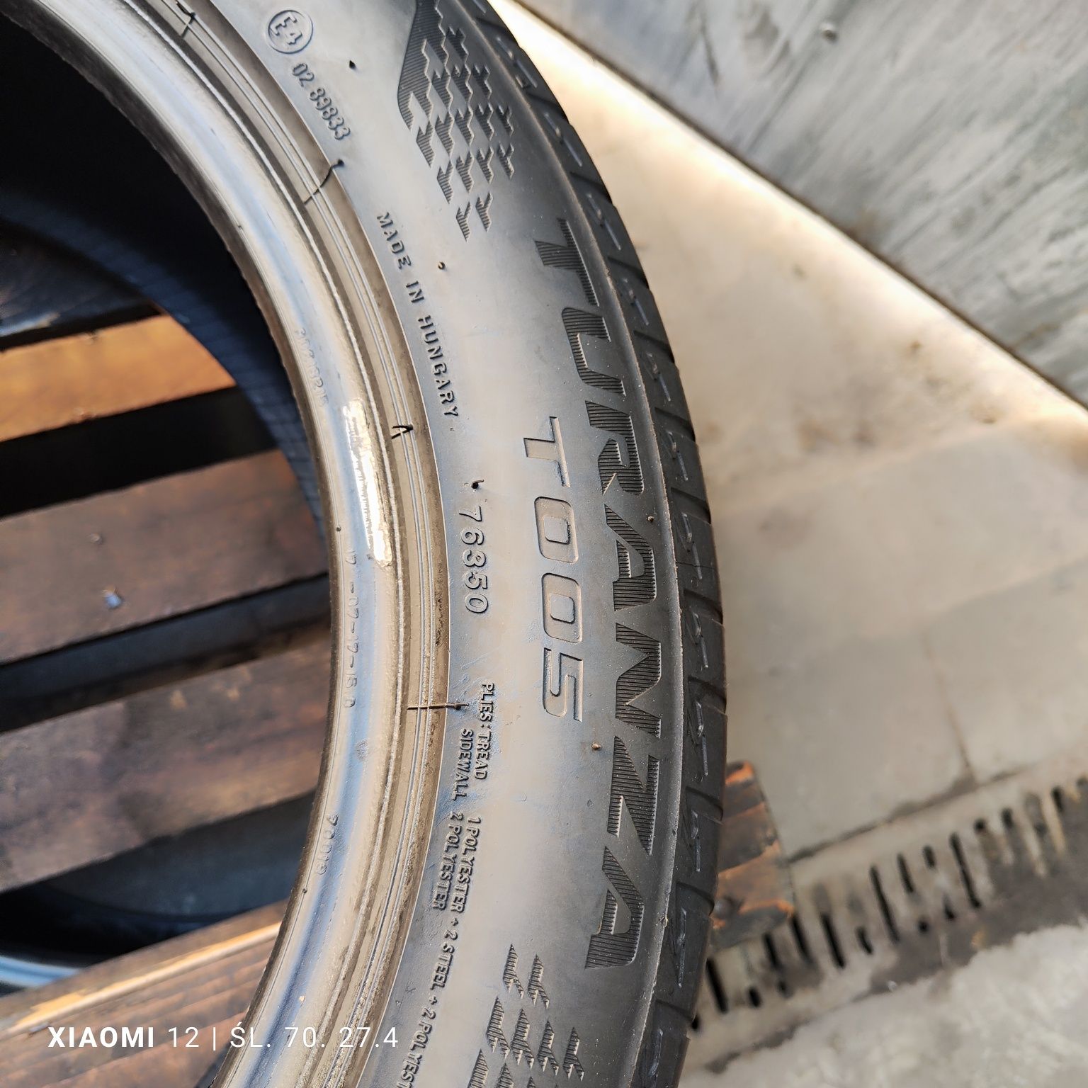 Bridgestone turanza t 005 225/50/17 para