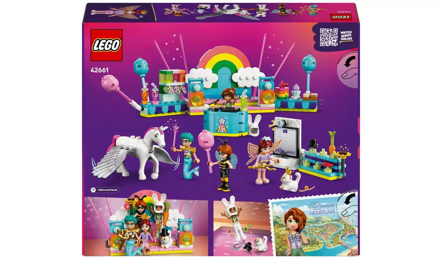 LEGO FRIENDS Bal przebierańców z jednorożcem i wróżką 42661