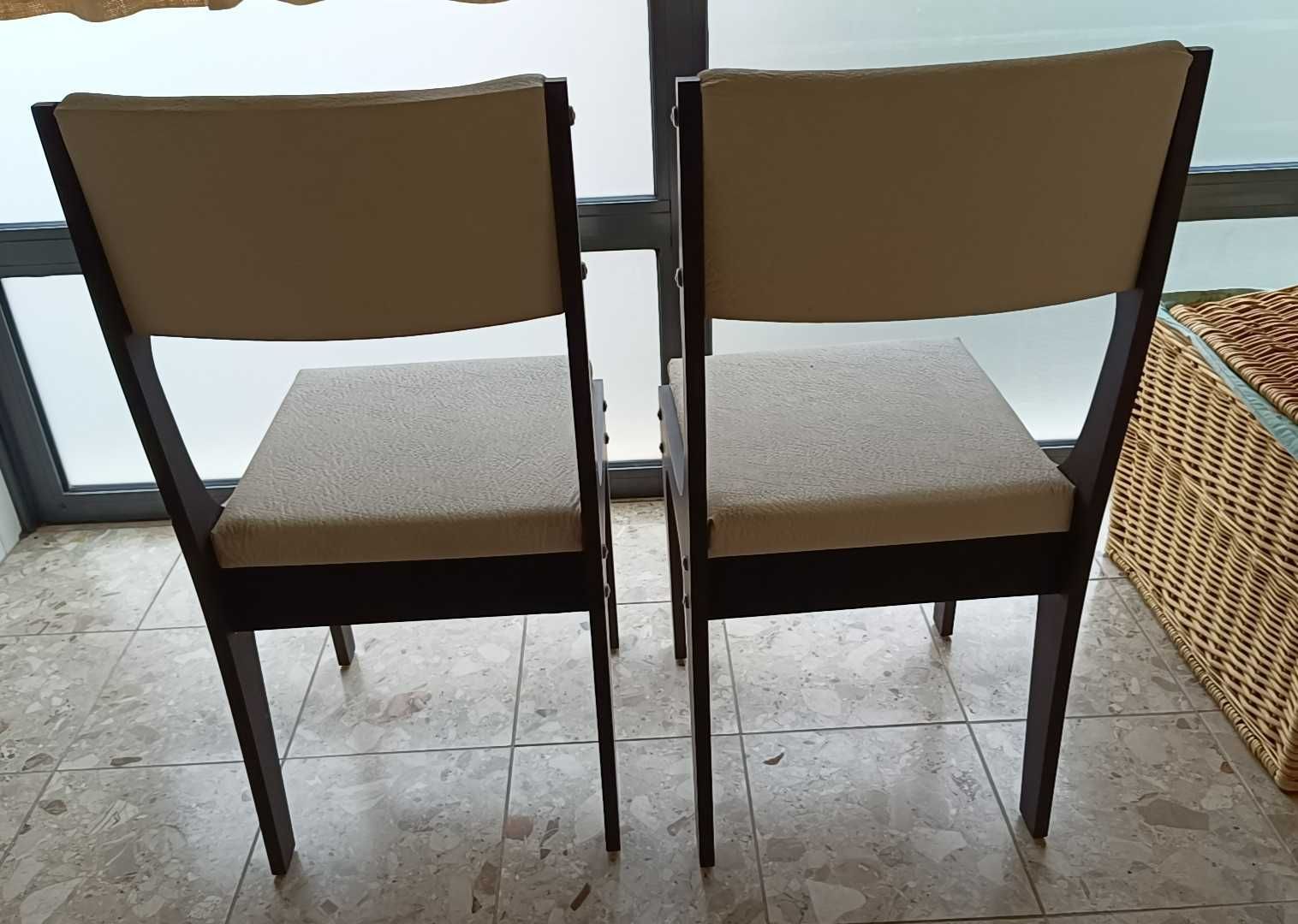 2 cadeiras vintage, anos 70