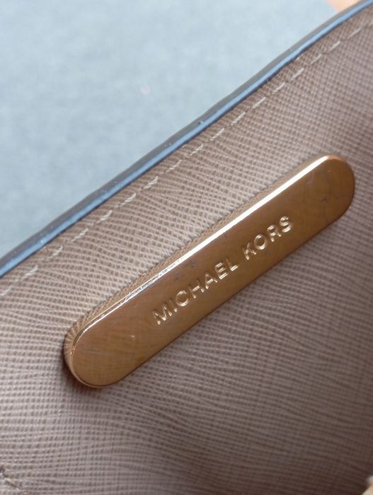 Michael Kors Oryginalna Torebka Skórzana / Kuferek Mercel Leather