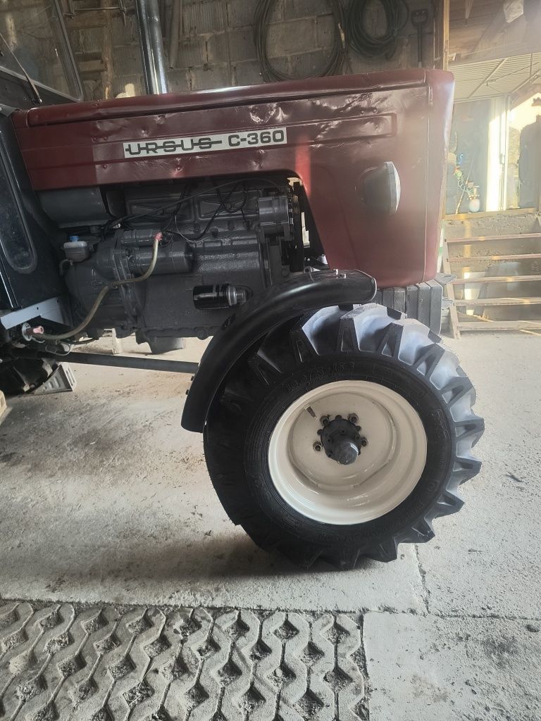 Napęd ursus C 360 4x4 355 balonówki 3p