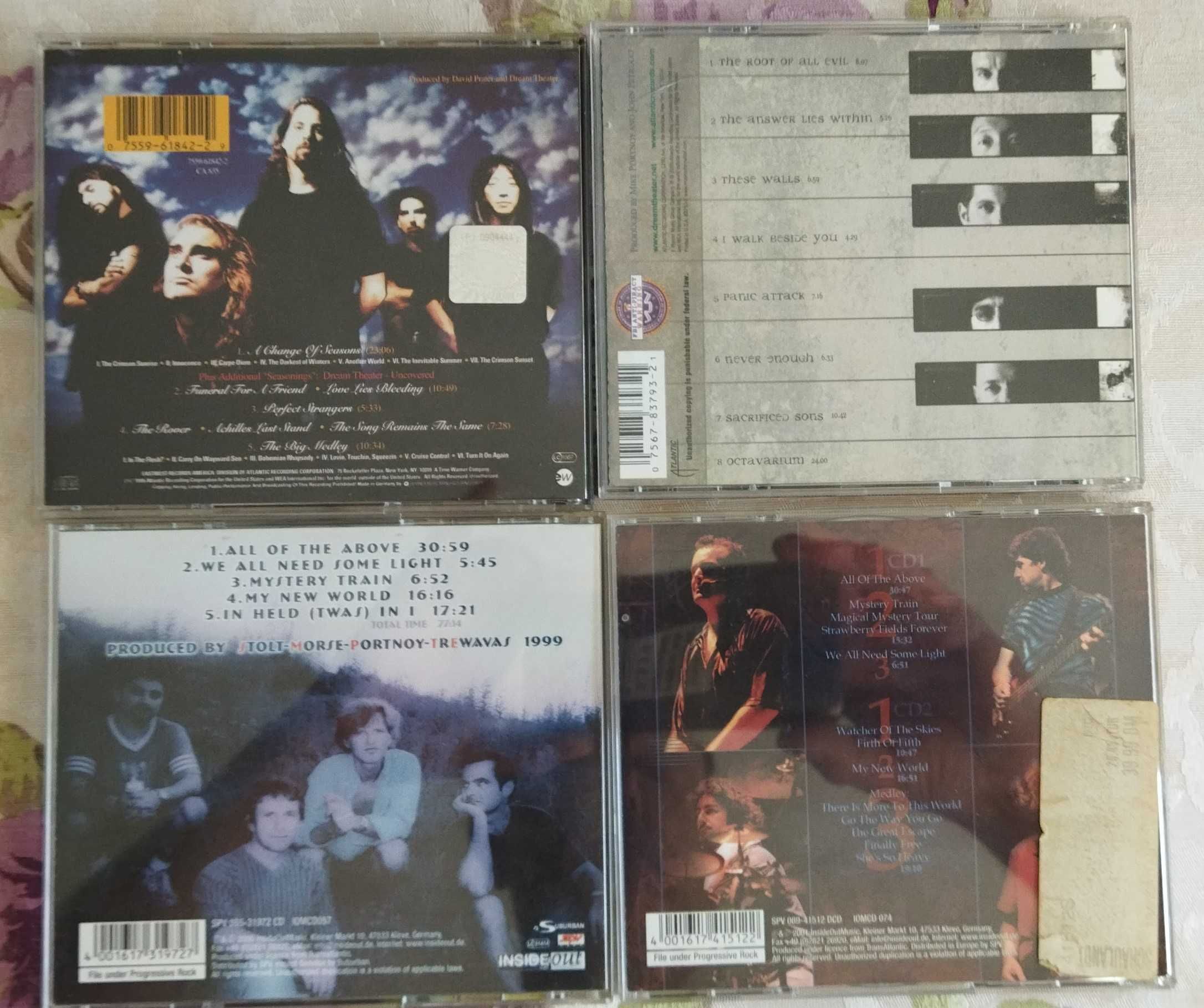 Płyty CD amerykańskich grup rockowych: DREAM THEATER.