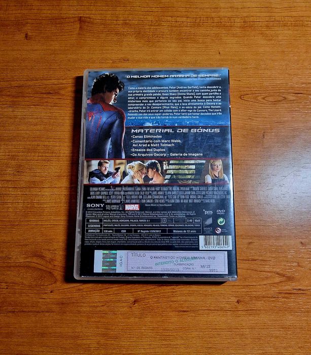 O FANTÁSTICO HOMEM-ARANHA (Marc Webb) Andrew Garfield/Emma Stone