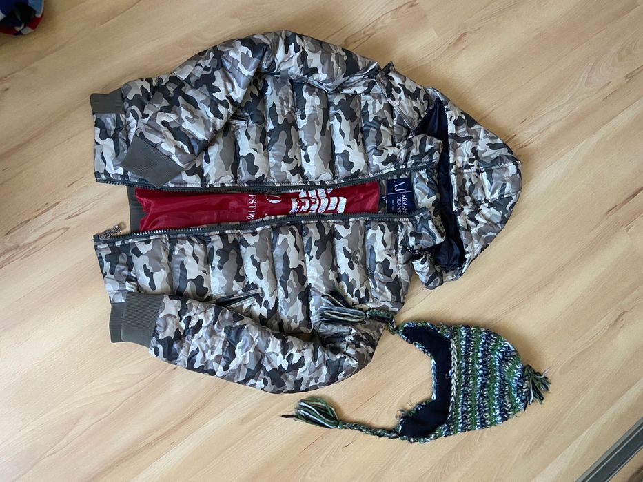 Kurtka puchowa Armani jeans