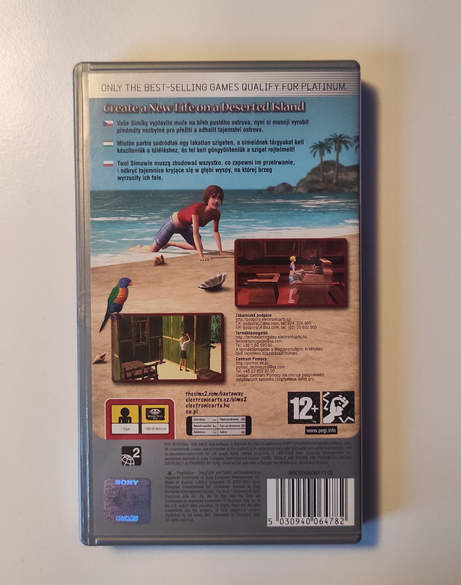 Sims 2 Castaway PSP