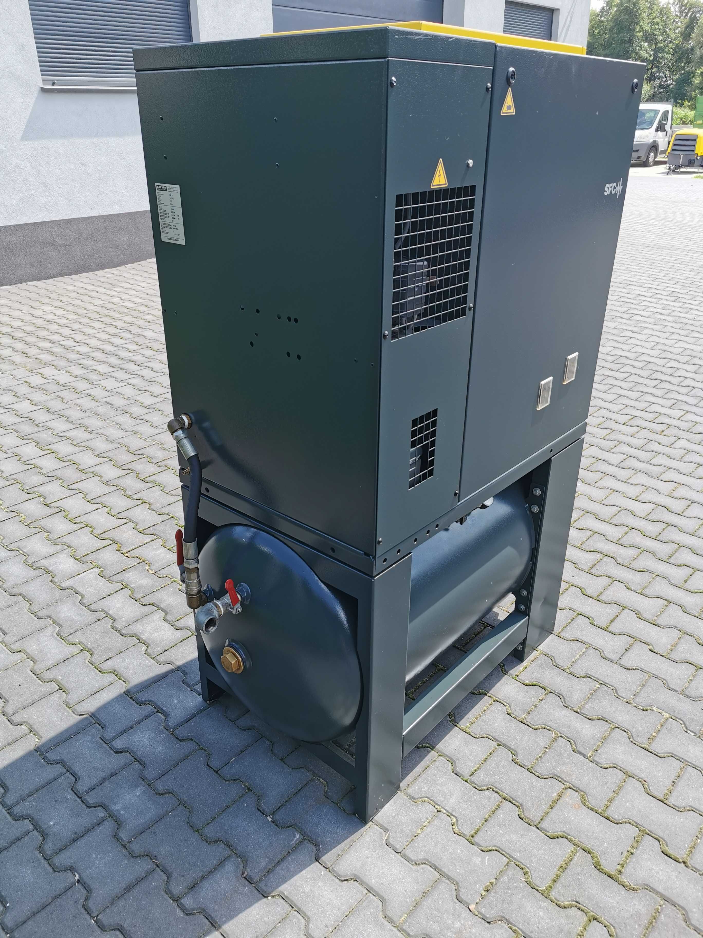 2014r 7.5kw +FALOWNIK  sprężarka śrubowa KAESER SM12 1200L +OSUSZACZ