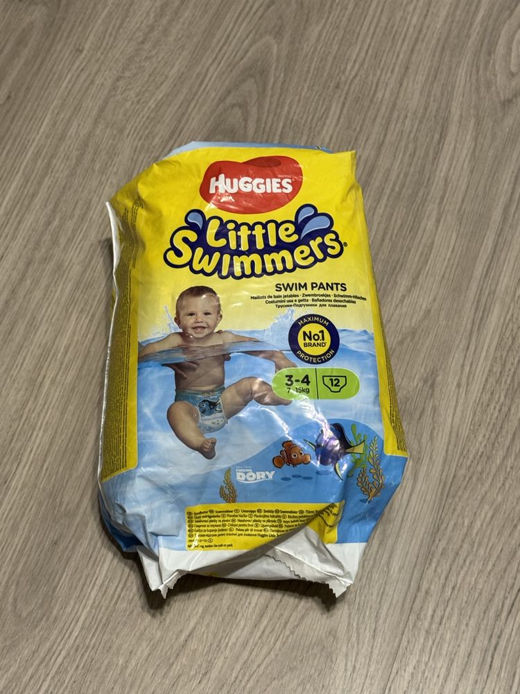 Подгузники-трусики детские Huggies размер 3-4 вес 7-15 кг