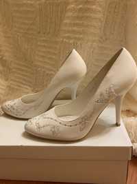 Свадебные туфли + свадебные перчатки