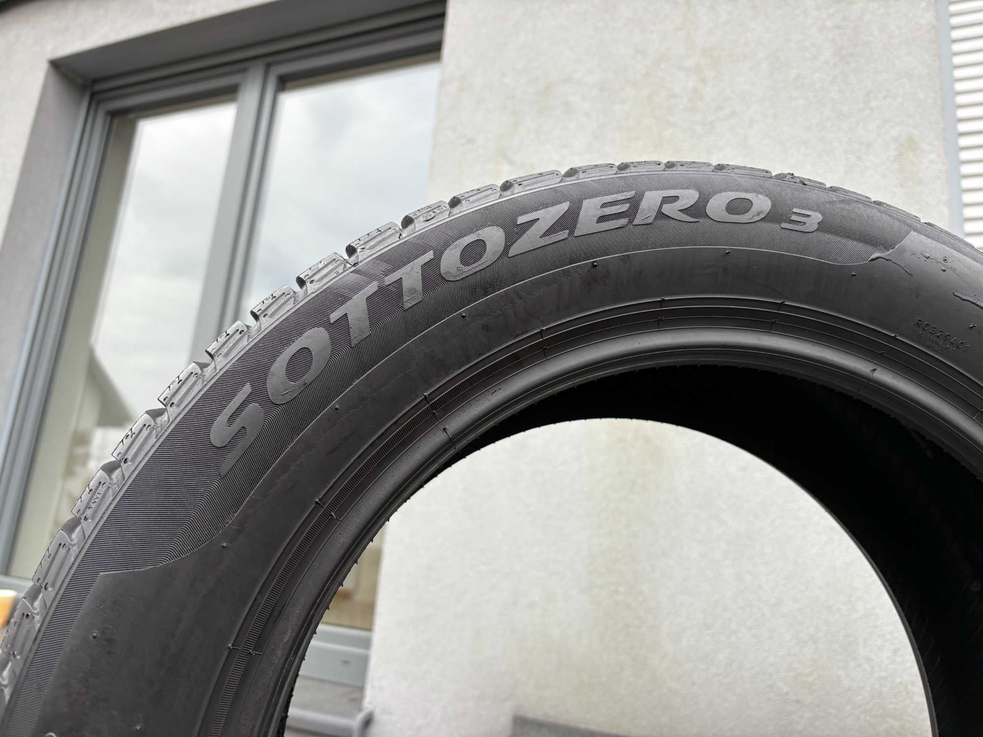 4szt zimowe 215/55R17 Pirelli 7,4mm 2020r świetny stan! LZL14 gwarancj