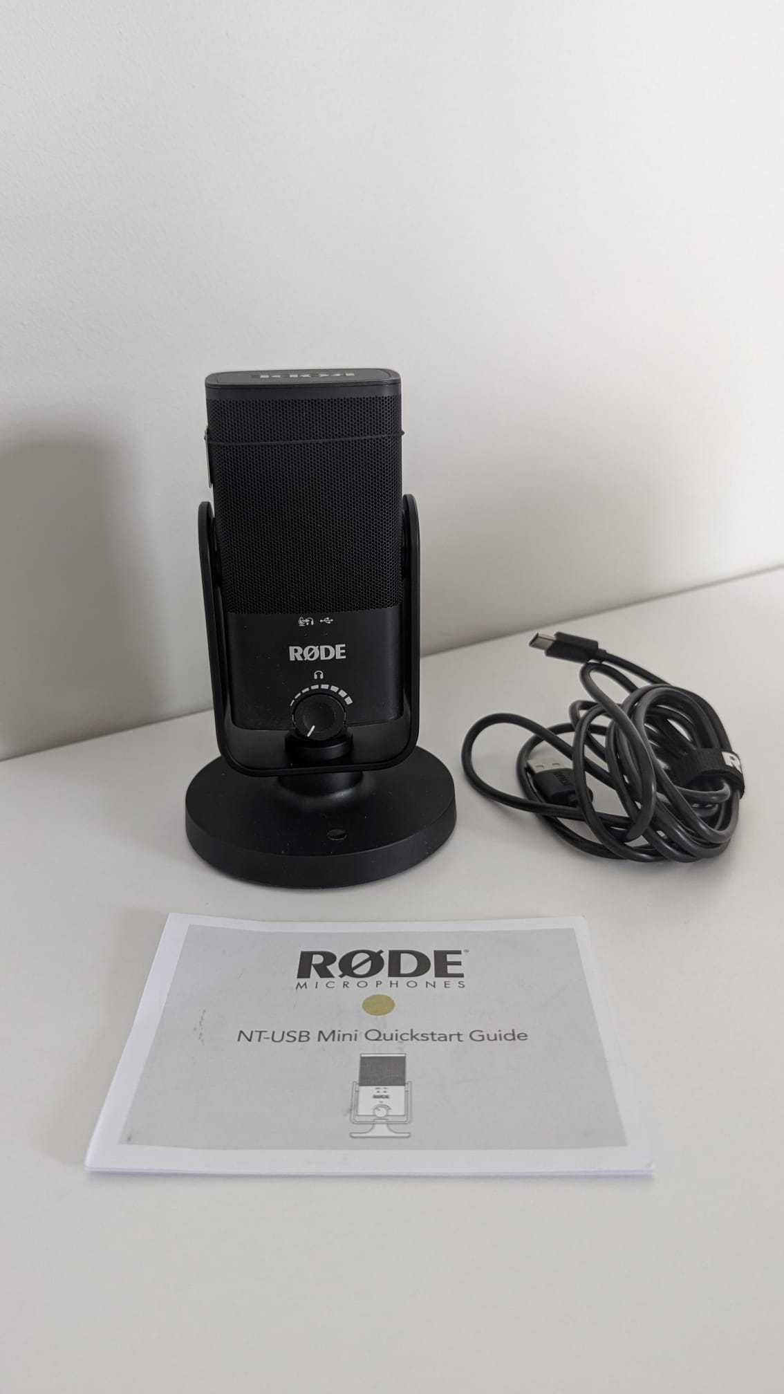 Mikrofon pojemnościowy RODE NT USB mini podcast/stream