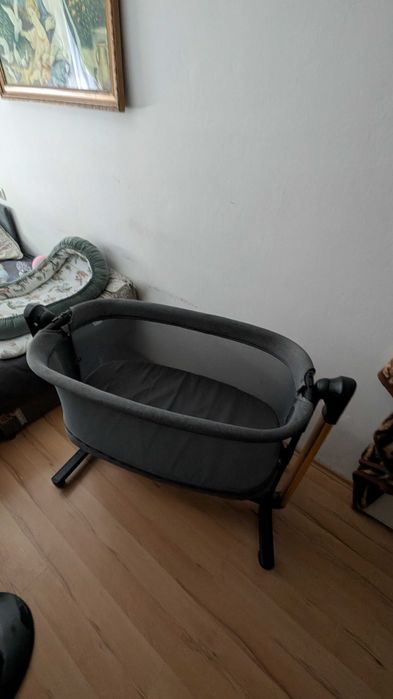 Łóżeczko z funkcją bujaka Cavoe COQ - używane przez 3 miesiące