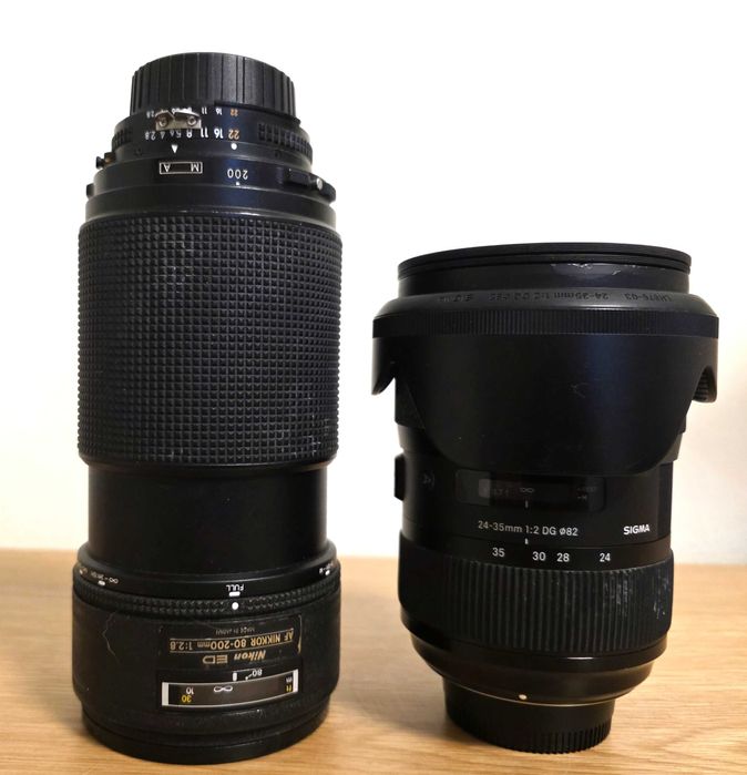 Nikon D800 + Obiektywy i akcesoria