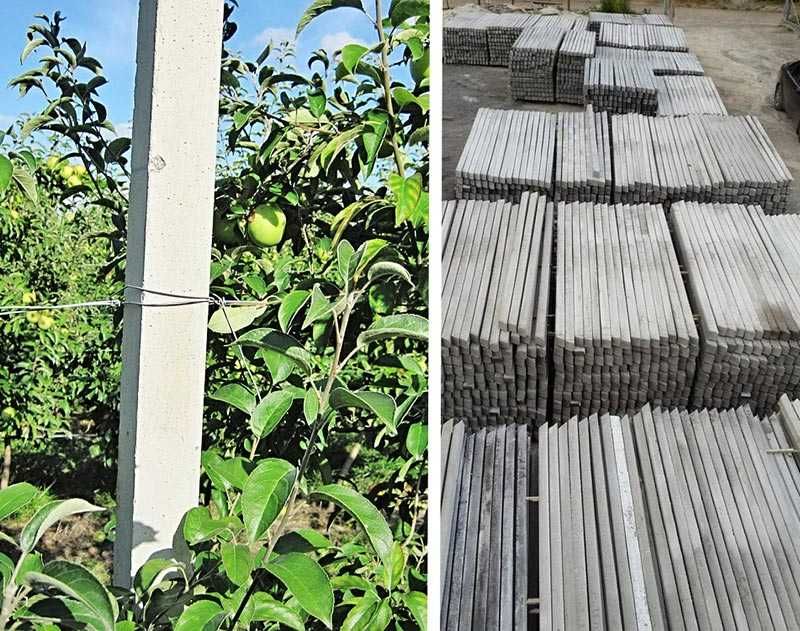 Формы (от 1.2 до 3 метров) для виноградных бетонных столбов из пластик