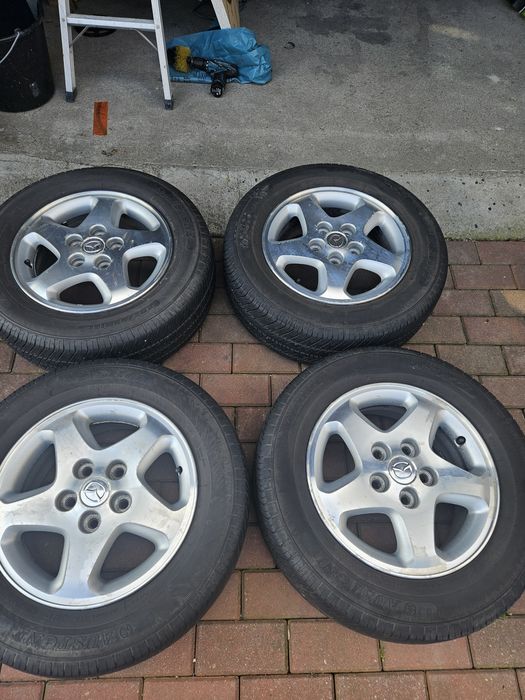Koła,  alufelgi mazda ,kia  hyundai 5x114,3 opona do busa 205/65 R15 C