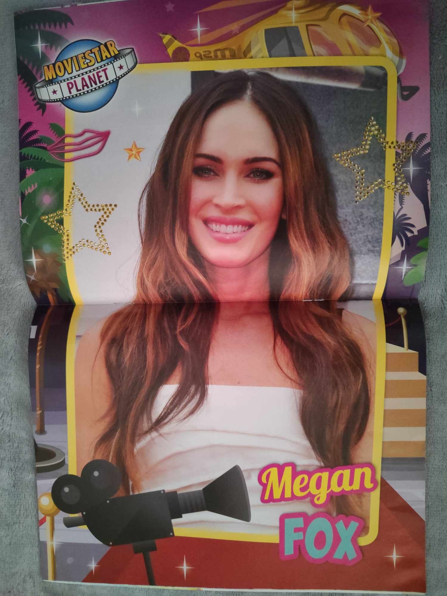 Nowy magazyn Moviestarplanet MSP z plakatem Megan Fox