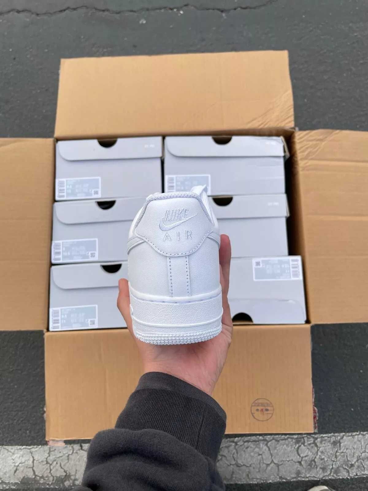 buty Espadryle NikeAirForce1Low'07WhiteEspadryle R.43