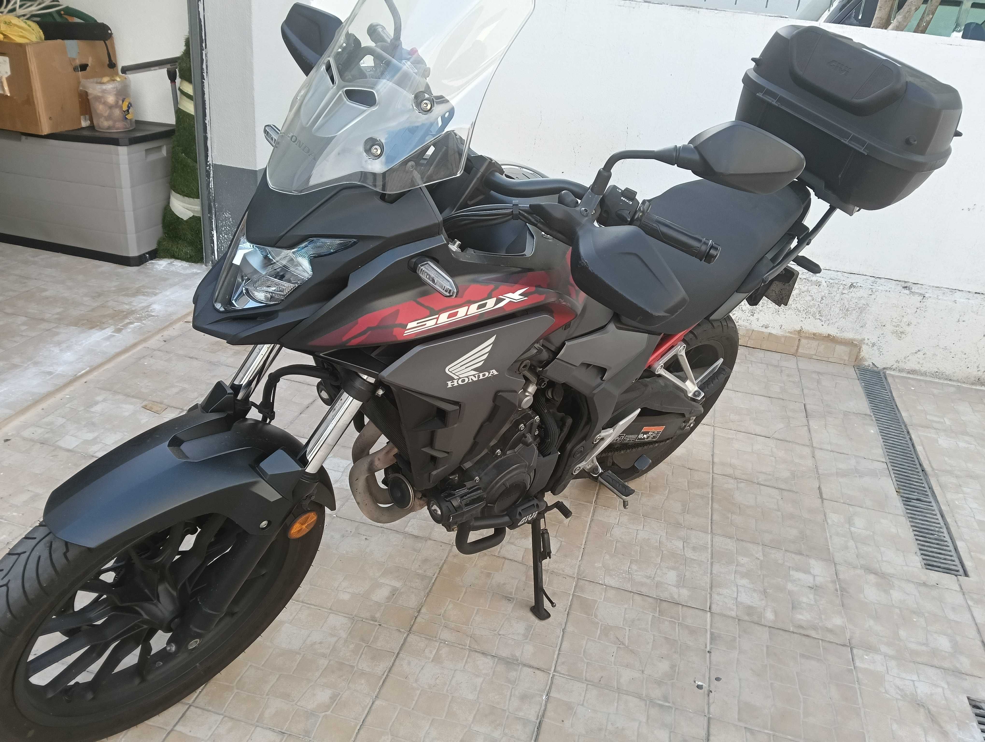 Honda CB 500 X super económica e vários extras, carta A2