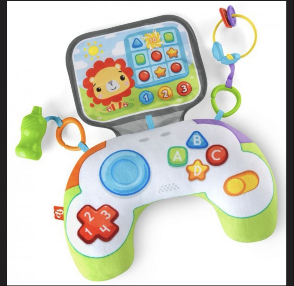 Подушка для гри на животику fisher-price веселий джойстик