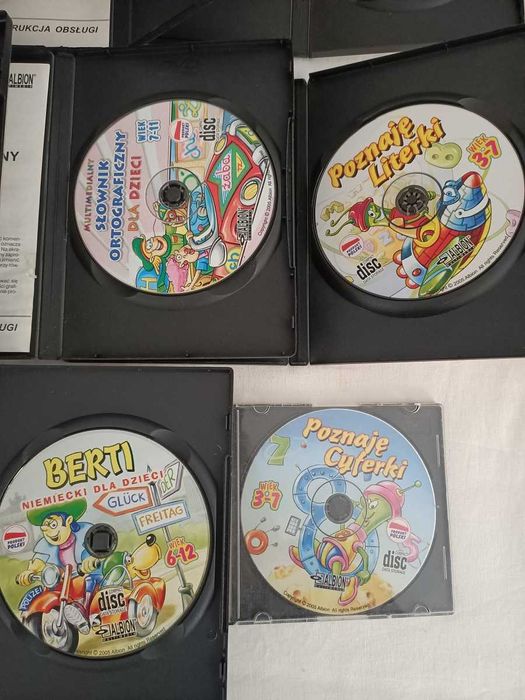 Gry Edukacyjne Szkoła Przyszłości Polski, Matematyka, Angielski PC