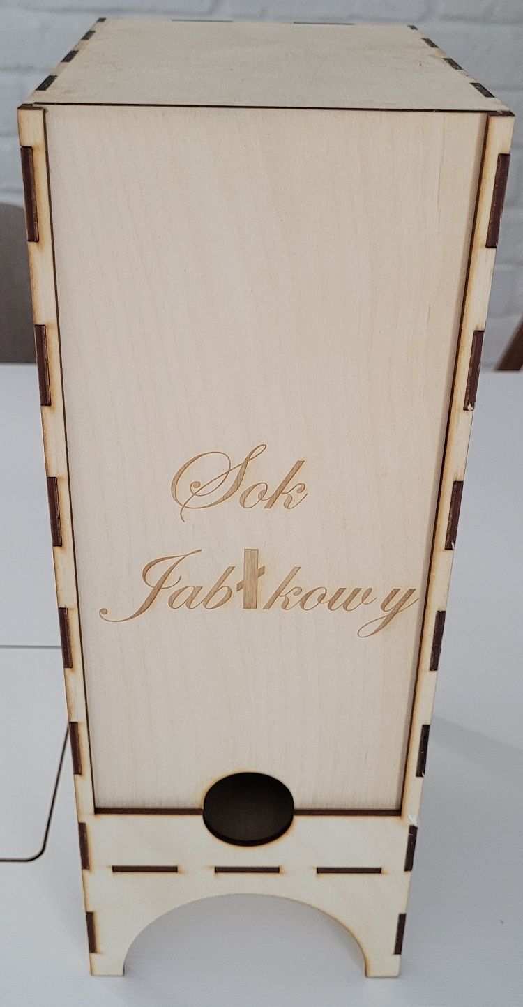 Pudełko na sok jabłkowy