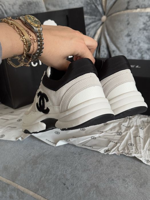 Белые кроссовки Chanel 37, 38 размер
