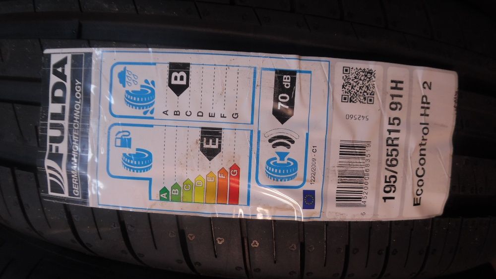 NOWE 195/65R15 FULDA EcoControl HP2 , opony letnie , Warto , ANDAR