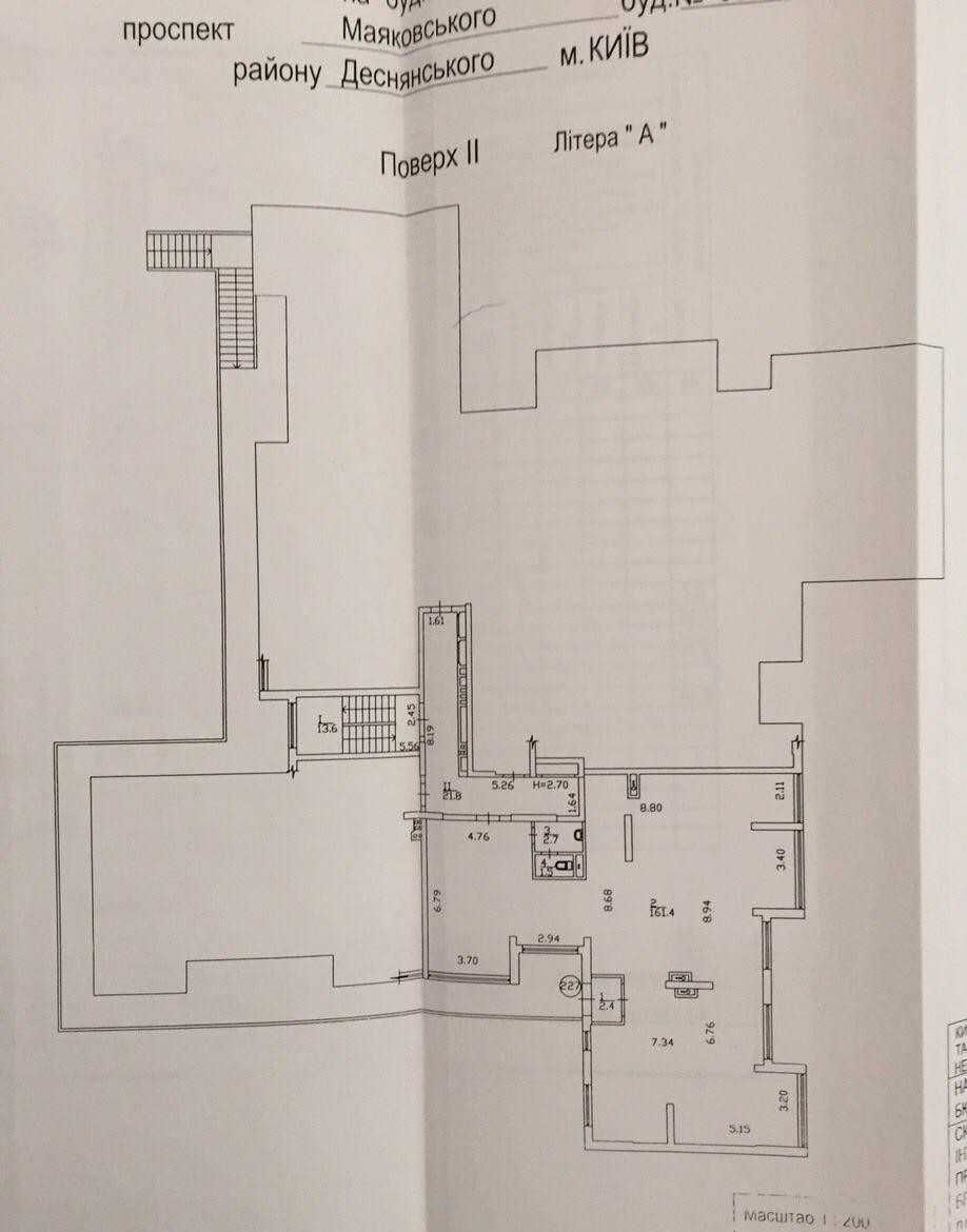 Оренда: приміщення (168м²) пр. Червоної Калини, 68 (Маяковського)