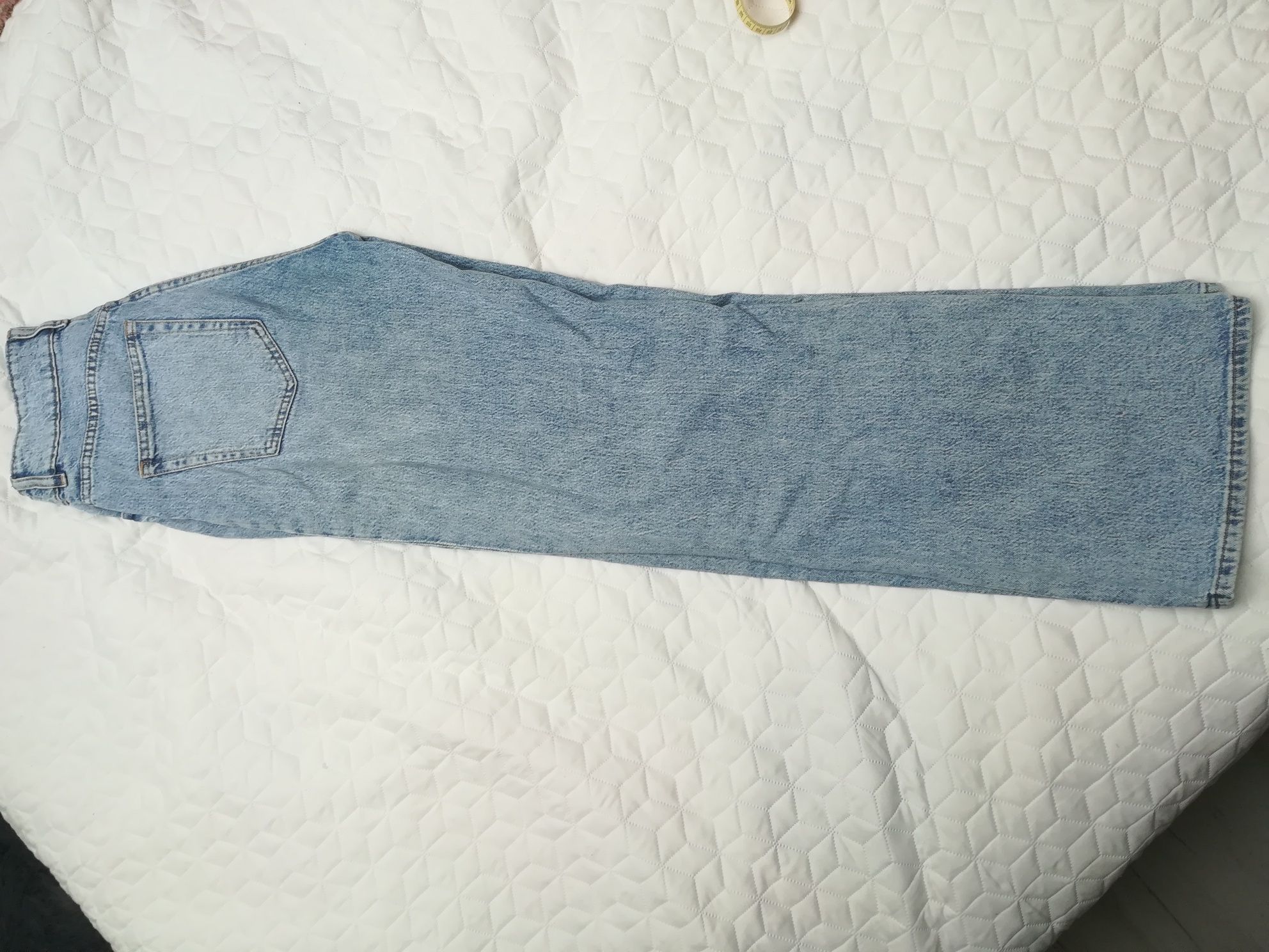 H&m spodnie jeansowe szerokie