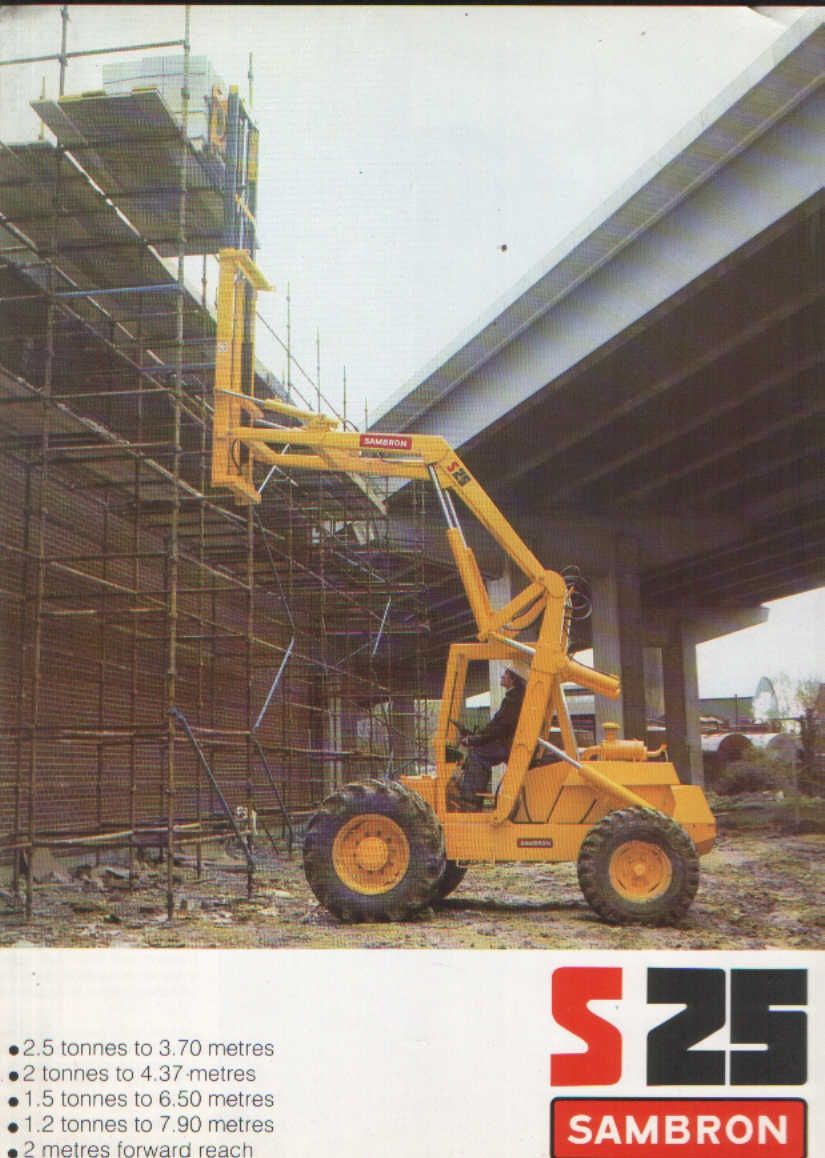 Sambron S25 terenowy wózek widłowy 2.5tony
