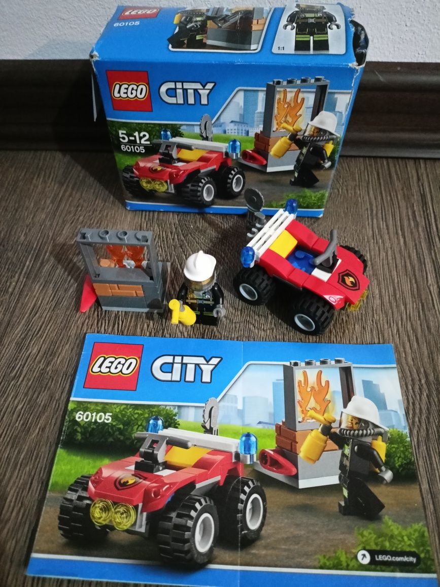 Lego City 60105 quad strażacki