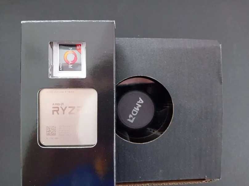 AMD Ryzen 5 1600 3,2 GHz + Cooler original.