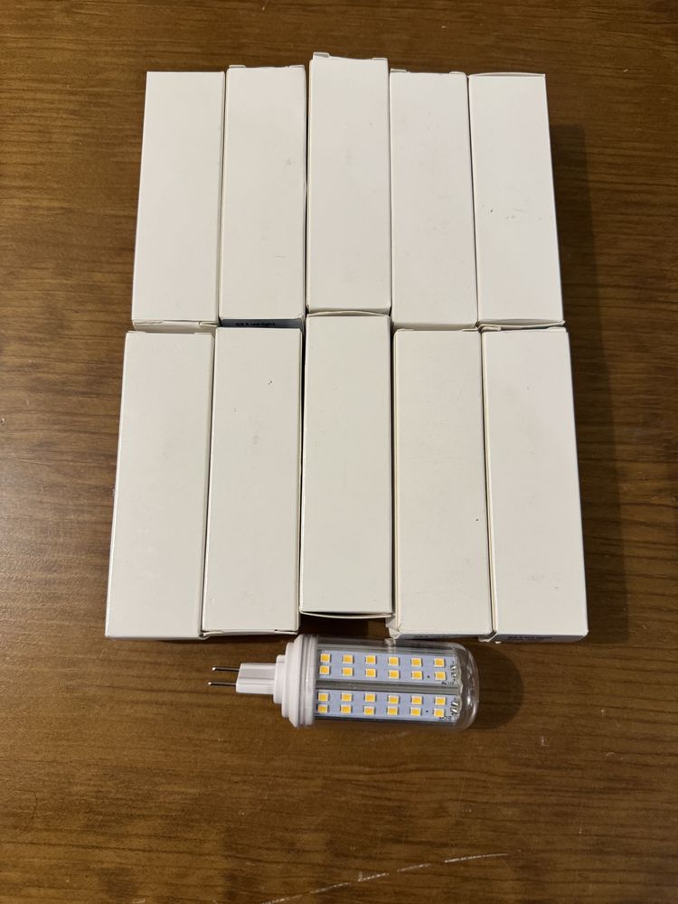 10 lampadas G8.5 - 3000k warm light