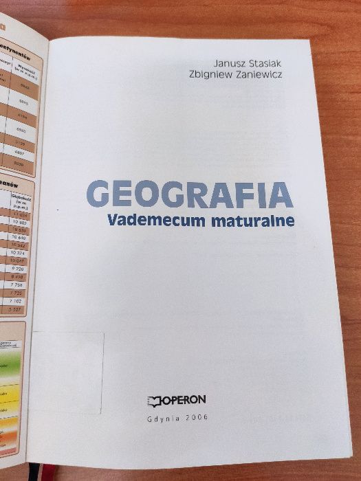 Geografia Vademecum maturalne + płyta CD - OPERON