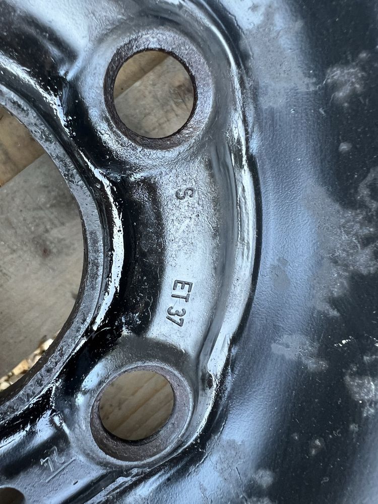 4xfelga stalowa 14” VW/SEAT/SKODA (5x100 ET37)