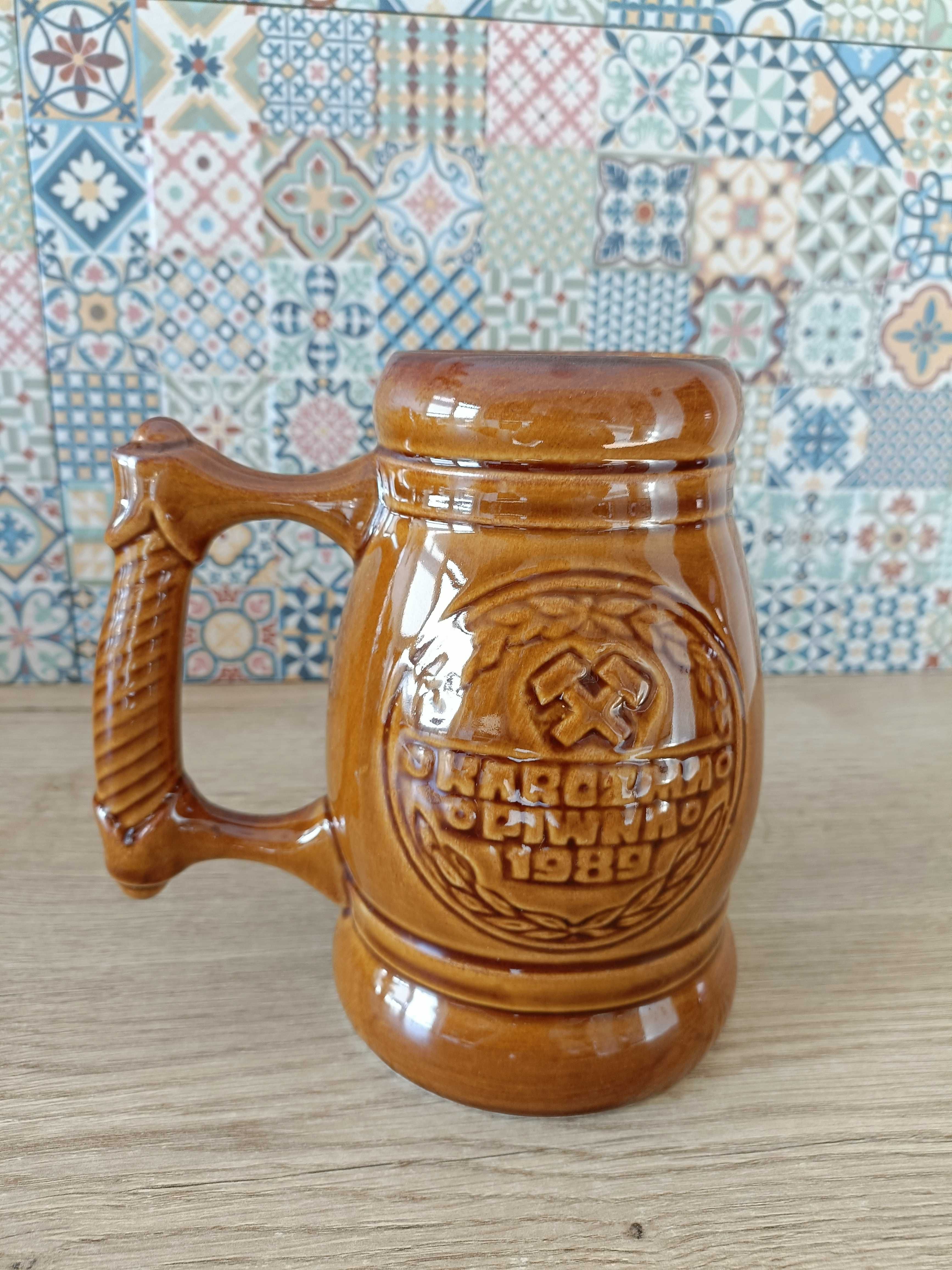 PRL Kufel Ceramiczny Górniczy 1989 ZBMIG Częstochowa – Kłobuck