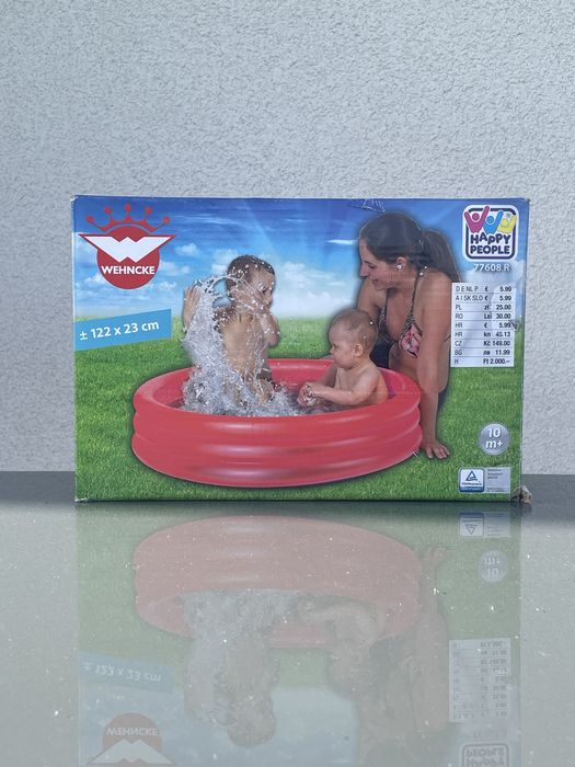 Basen dla dzieci - czerwony