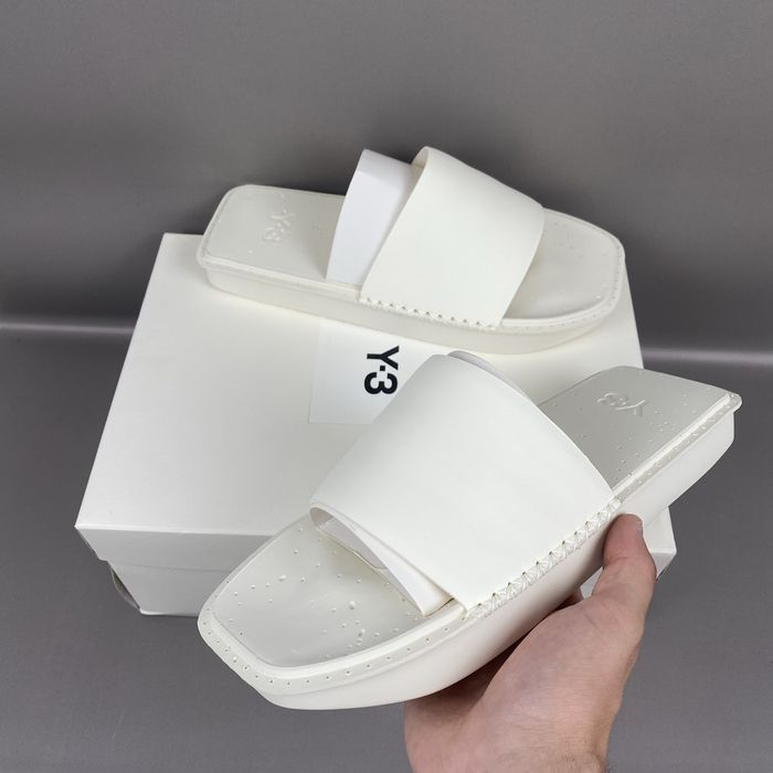 Тапочки Adidas Y-3 Water Slides White FZ6424 Yohji Yamamoto Оригінал