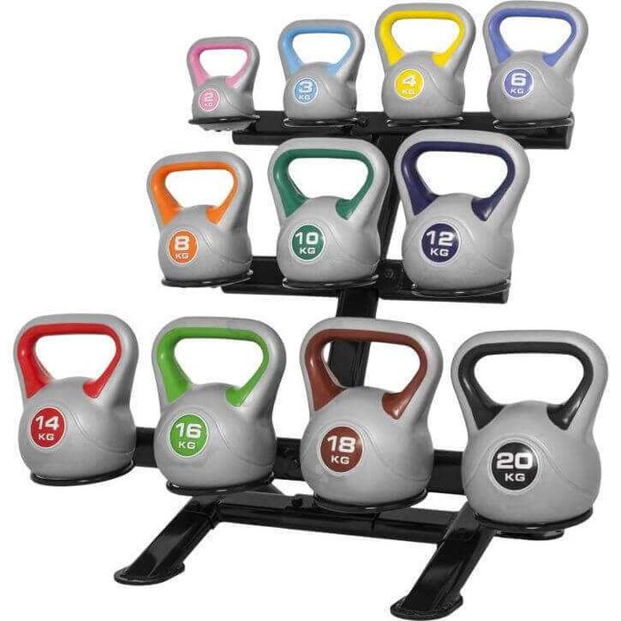 Uniwersalny stojak na kettlebell mini ryski transpotrowe