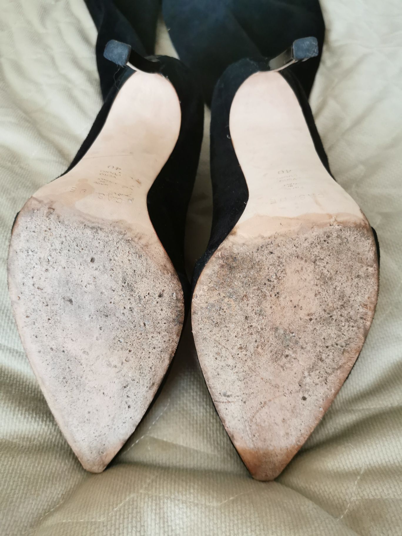 Buty za kolano - długie jak casadei