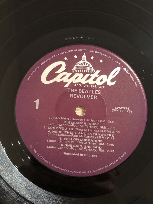The Beatles Revolver USA EX+